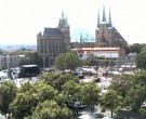 Archiv Foto Webcam Erfurter Domplatz 11:00