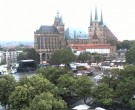Archiv Foto Webcam Erfurter Domplatz 18:00