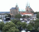 Archived image Webcam Erfurt - Cathedral Square 19:00
