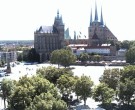 Archiv Foto Webcam Erfurter Domplatz 13:00