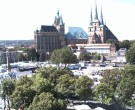 Archiv Foto Webcam Erfurter Domplatz 09:00