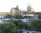 Archiv Foto Webcam Erfurter Domplatz 19:00