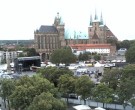 Archiv Foto Webcam Erfurter Domplatz 11:00