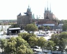 Archiv Foto Webcam Erfurter Domplatz 15:00