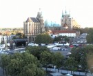 Archiv Foto Webcam Erfurter Domplatz 19:00