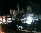 Archiv Foto Webcam Erfurter Domplatz 01:00