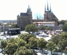 Archiv Foto Webcam Erfurter Domplatz 11:00
