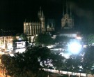 Archiv Foto Webcam Erfurter Domplatz 23:00