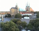 Archived image Webcam Erfurt - Cathedral Square 19:00