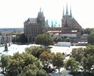 Archiv Foto Webcam Erfurter Domplatz 13:00