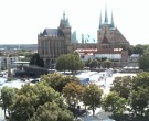 Archiv Foto Webcam Erfurter Domplatz 13:00