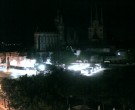 Archiv Foto Webcam Erfurter Domplatz 23:00