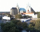 Archiv Foto Webcam Erfurter Domplatz 05:00