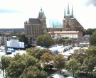 Archiv Foto Webcam Erfurter Domplatz 11:00