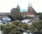 Archiv Foto Webcam Erfurter Domplatz 11:00