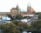 Archiv Foto Webcam Erfurter Domplatz 19:00