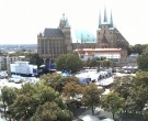 Archiv Foto Webcam Erfurter Domplatz 11:00