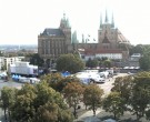 Archiv Foto Webcam Erfurter Domplatz 15:00