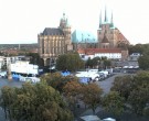 Archived image Webcam Erfurt - Cathedral Square 19:00