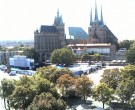 Archiv Foto Webcam Erfurter Domplatz 11:00