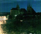 Archiv Foto Webcam Erfurter Domplatz 01:00