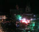 Archiv Foto Webcam Erfurter Domplatz 23:00