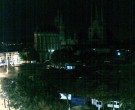 Archived image Webcam Erfurt - Cathedral Square 23:00