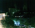Archiv Foto Webcam Erfurter Domplatz 23:00