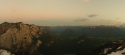 Archived image Webcam Loser - Panoramic Road 19:00