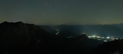 Archiv Foto Webcam Loser Alm - Panoramastraße 23:00