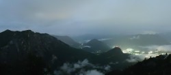 Archiv Foto Webcam Loser Alm - Panoramastraße 01:00
