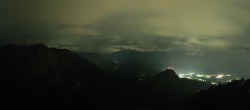 Archiv Foto Webcam Loser Alm - Panoramastraße 23:00