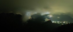 Archiv Foto Webcam Loser Alm - Panoramastraße 01:00