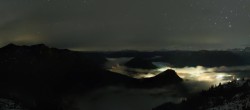 Archiv Foto Webcam Loser Alm - Panoramastraße 01:00