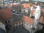 Archiv Foto Webcam Burgplatz Braunschweig 09:00