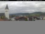 Archived image Webcam Hunderdorf - view towards church St. Nikolaus 10:00
