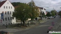 Archived image Webcam Bogen in Lower Bavaria - village square 15:00
