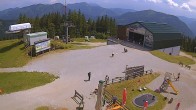 Archiv Foto Webcam Bürgeralpe Mariazell Bergstation 13:00