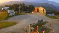 Archiv Foto Webcam Bürgeralpe Mariazell Bergstation 03:00