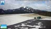 Archiv Foto Webcam Flugplatz Mariazell Blick Richtung Nordwesten 11:00