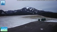 Archiv Foto Webcam Flugplatz Mariazell Blick Richtung Nordwesten 15:00