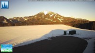 Archiv Foto Webcam Flugplatz Mariazell Blick Richtung Nordwesten 07:00