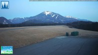 Archiv Foto Webcam Flugplatz Mariazell Blick Richtung Nordwesten 05:00