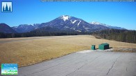 Archiv Foto Webcam Flugplatz Mariazell Blick Richtung Nordwesten 11:00