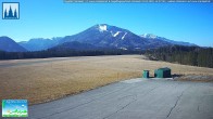 Archiv Foto Webcam Flugplatz Mariazell Blick Richtung Nordwesten 13:00