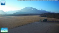 Archiv Foto Webcam Flugplatz Mariazell Blick Richtung Nordwesten 15:00