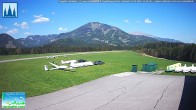 Archiv Foto Webcam Flugplatz Mariazell Blick Richtung Nordwesten 09:00