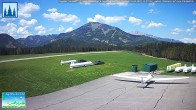 Archiv Foto Webcam Flugplatz Mariazell Blick Richtung Nordwesten 11:00