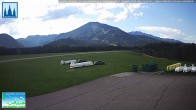 Archiv Foto Webcam Flugplatz Mariazell Blick Richtung Nordwesten 15:00