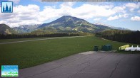 Archiv Foto Webcam Flugplatz Mariazell Blick Richtung Nordwesten 09:00